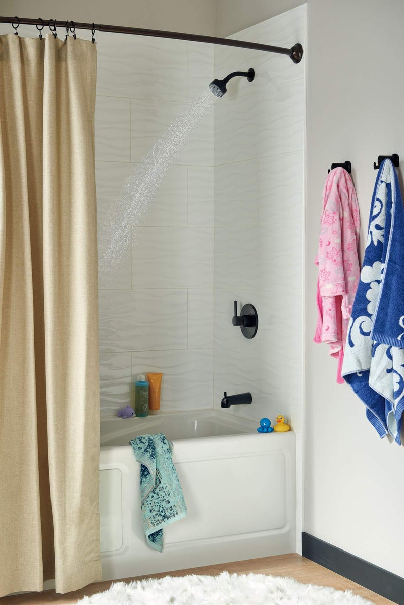 Peerless PTT188792-BL Tub and Shower Trim Kit Tub & Shower, Matte Black - Image 4